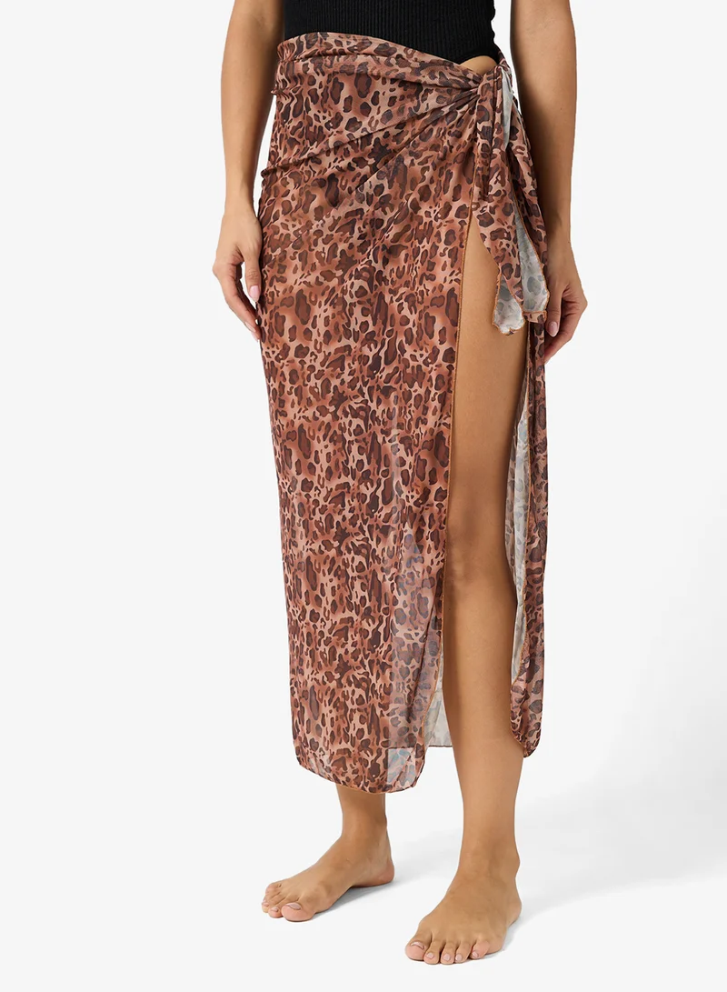 ELLA Animal Print Sarong